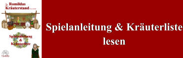 Spielanleitung & Kräuterliste lesen Spielanleitung & Kräuterliste lesen