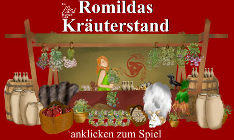 Romildas Kräuterstand Romildas Kräuterstand Spiel Spiel Ein Karten anklicken zum Spiel